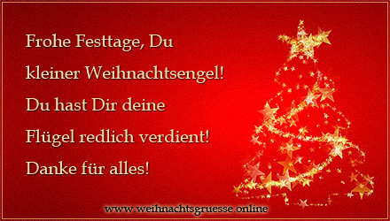 Liebe Weihnachtsgrusse