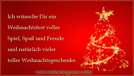 Weihnachtsgrüße für Kinder